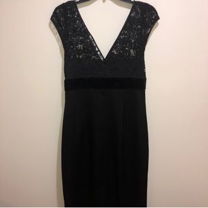 Banana Republic Size 6 Black Sleeveless Dress